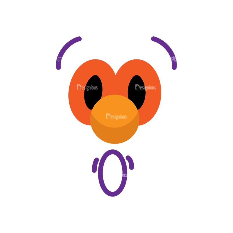 Face Expressions Set 5 Vector Face Expression 06