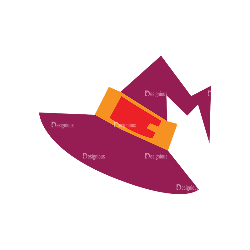 Halloween Vector Elements Set 2 Vector Witch Hat 18