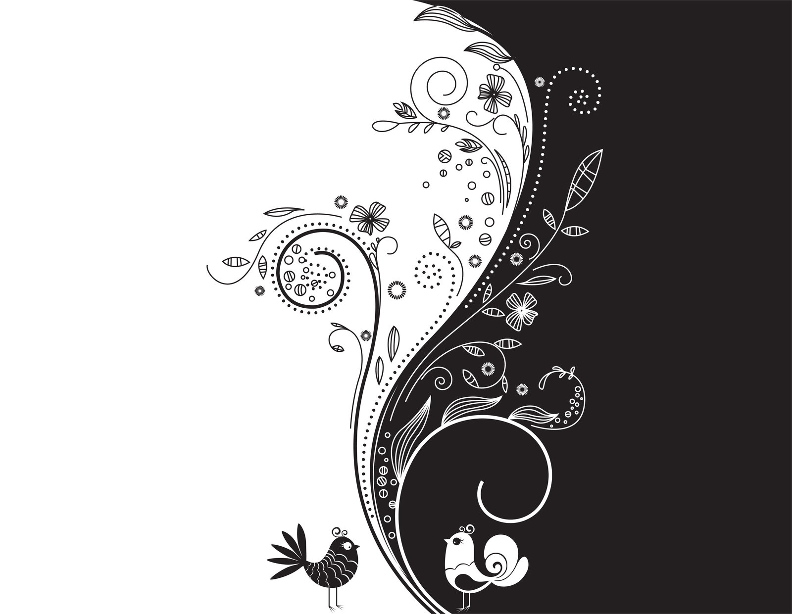 Brilliant Vintage Vector Art: Vintage Floral Background Vector Art Illustration