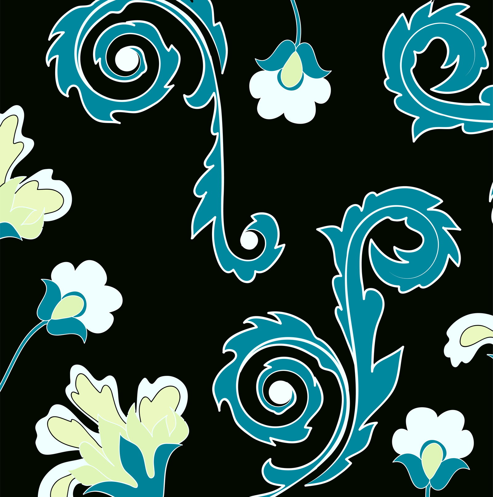 Stunning Vintage Vector Illustration: Vintage Floral Background Vector Illustration Illustration