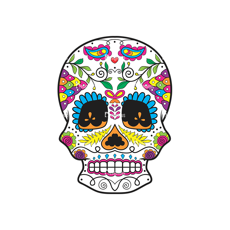 Skull Vector Clipart 43-5