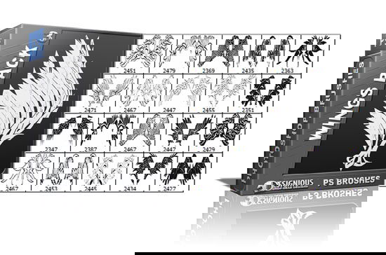 Wings brushes pack 3