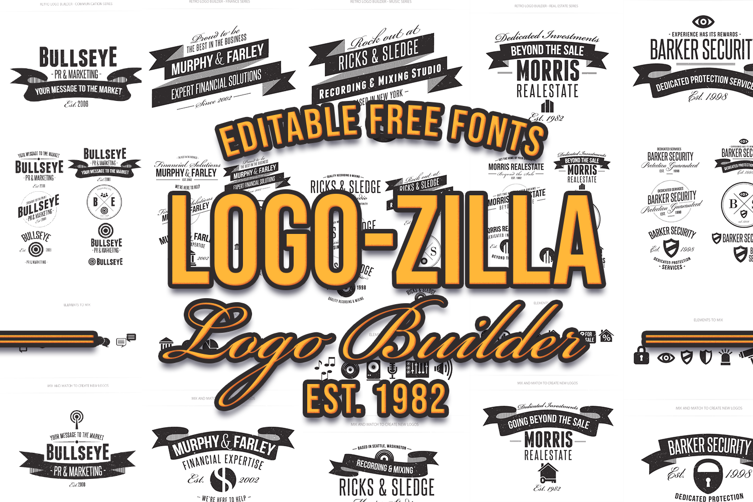 The Super Premium Logo Builder