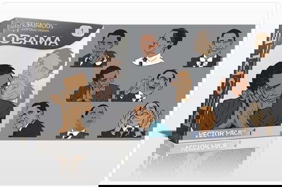 Obama vector pack