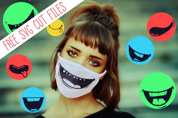 Free Cute Face Masks SVG Designs