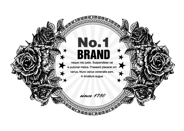 Vintage Vector Illustration Vintage Label Vector Illustration