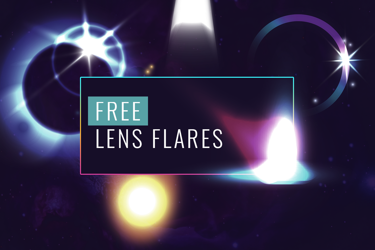 Free Lens Flare Effects Set