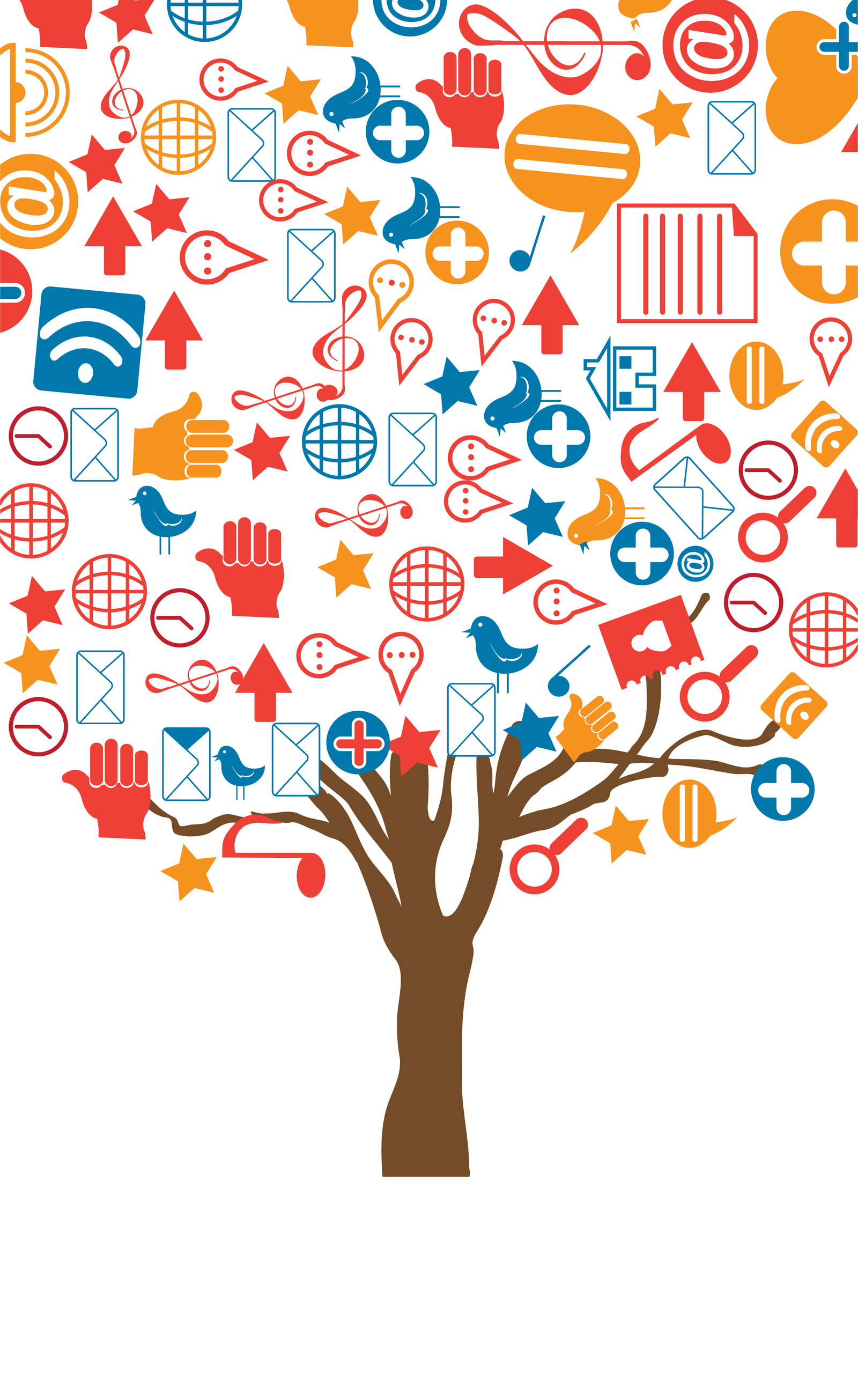 Social Vector Art Vector Social Media Concept